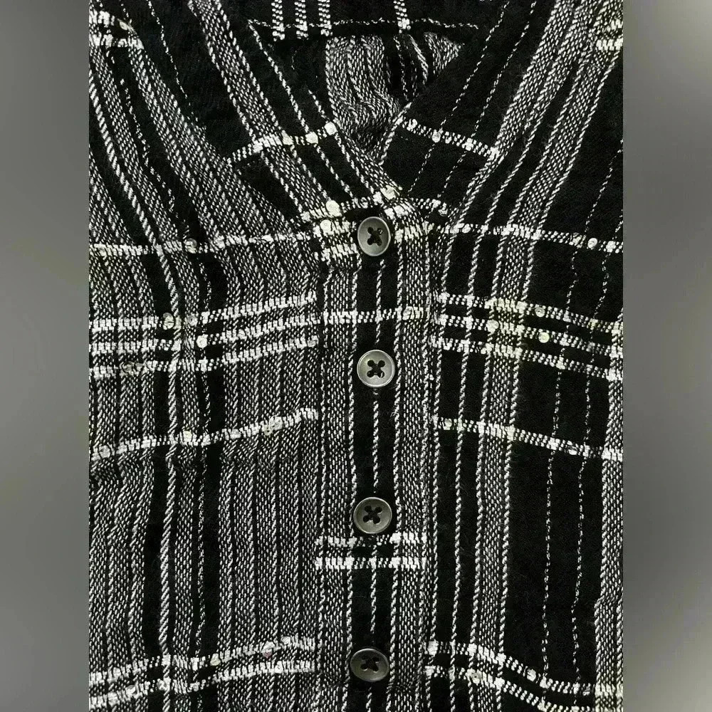 Lane Bryant plaid Plus size top - Picture 2 of 5
